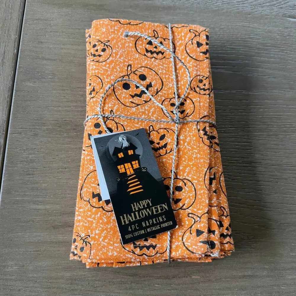 Nordstrom Brand Halloween Napkin Set of 4